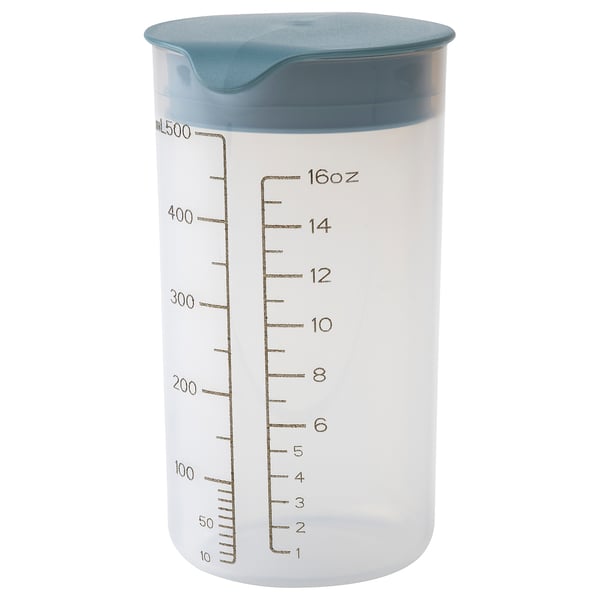 STANDARDMÅTT - STANDARDMÅTT Shaker, graduated, 500 ml