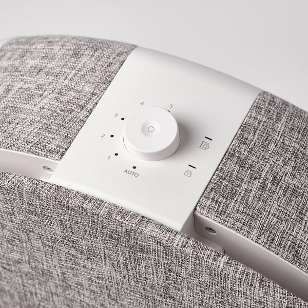 STARKVIND air purifier, white/smart, 51x53x19 cm