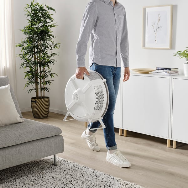 STARKVIND air purifier/additional gas filter, white