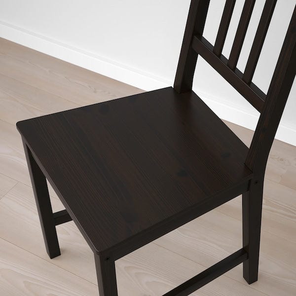 Ikea STEFAN - Chair, brown-black