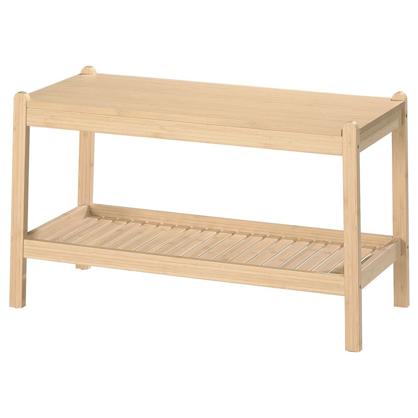 STEGESUND bench, light bamboo, 79x34 cm