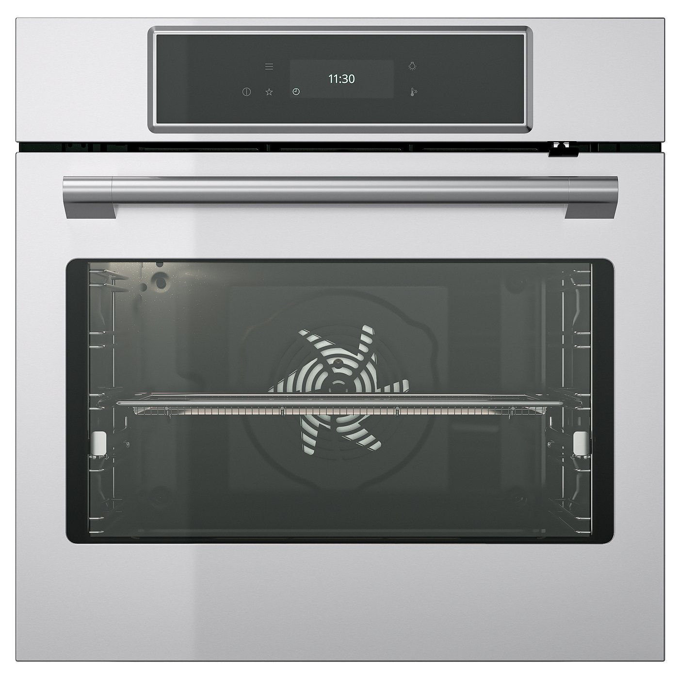 STENABY true fan oven, air fry function pyrolytic/stainless steel colour IKEA 700, 1560 mmx594 mm cm