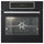 STENABY true fan oven, air fry function pyrolytic/black IKEA 700, 1560 mmx594 mm cm