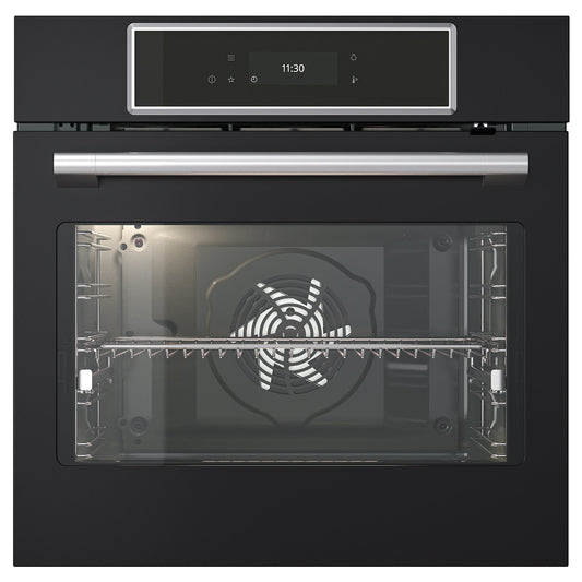 STENABY true fan oven, air fry function pyrolytic/black IKEA 700, 1560 mmx594 mm cm