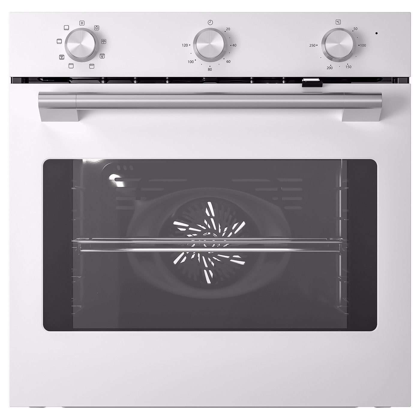 STENABY fan oven, Grill function white/IKEA 300, 59.5x59.0x54.6 cm