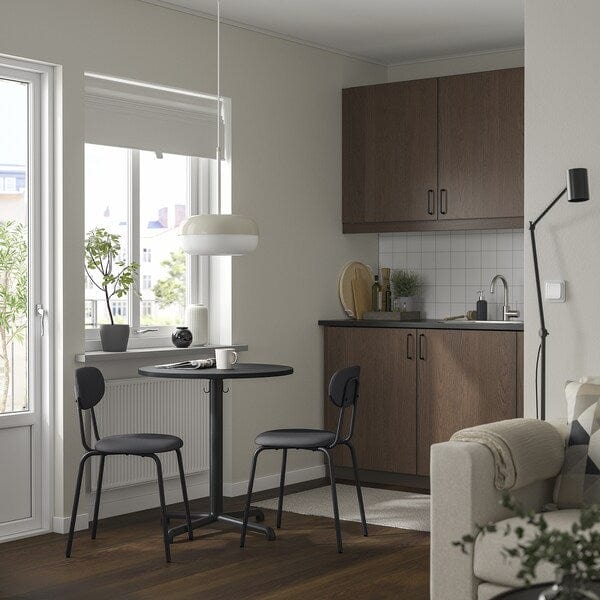 Ikea STENSELE - Table, anthracite/anthracite, 70 cm