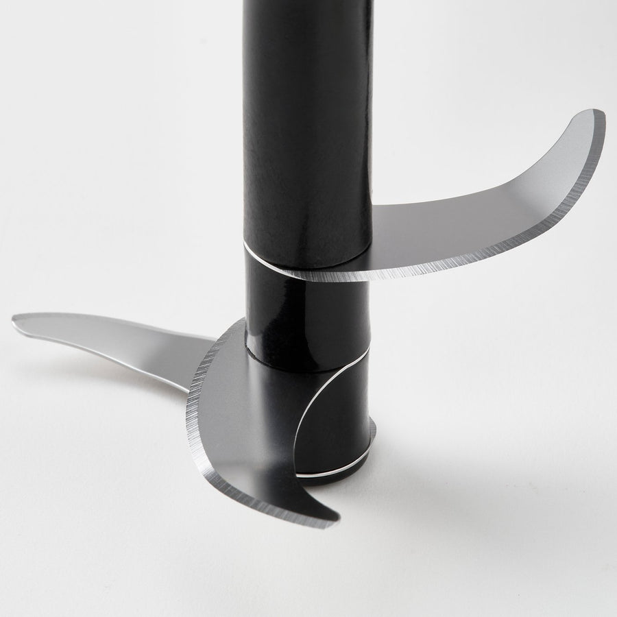 STENSNULTRA vegetable chopper, black grey-turquoise/transparent, 13x19 cm