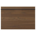 STENSTA drawer front, dark brown ash veneer, 60x40 cm