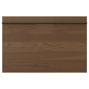 Ikea STENSTA - Drawer front, dark brown ash veneer,60x40 cm