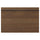 STENSTA - STENSTA Drawer front, dark brown ash veneer, 60x40 cm