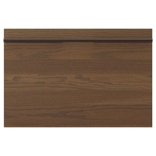 STENSTA drawer front, dark brown ash veneer, 60x40 cm