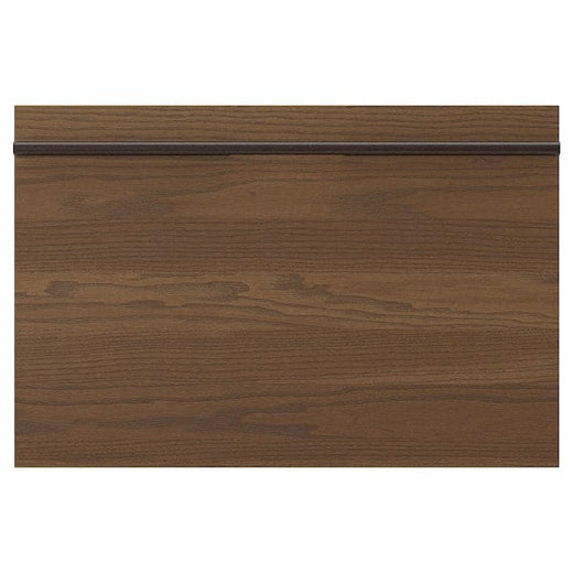 STENSTA drawer front, dark brown ash veneer, 60x40 cm