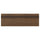 STENSTA - STENSTA Drawer front, dark brown ash veneer, 60x20 cm