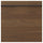 STENSTA - STENSTA Drawer front, dark brown ash veneer, 40x40 cm