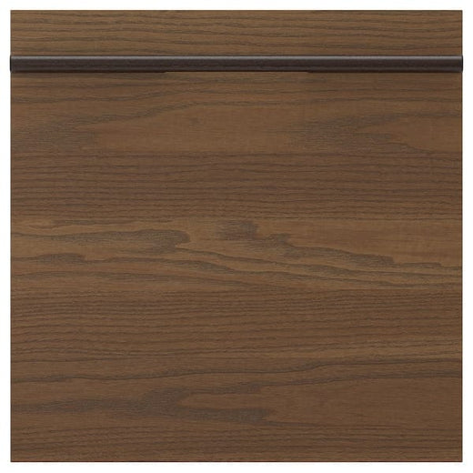 STENSTA drawer front, dark brown ash veneer, 40x40 cm