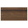 STENSTA - STENSTA Drawer front, dark brown ash veneer, 40x20 cm