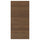 STENSTA - STENSTA Cover panel, dark brown ash veneer, 39x80 cm