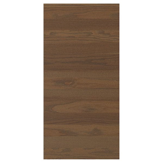 Ikea STENSTA - Side paneling, dark brown ash veneer,39x80 cm