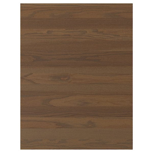 Ikea STENSTA - Side paneling, dark brown ash veneer,62x80 cm