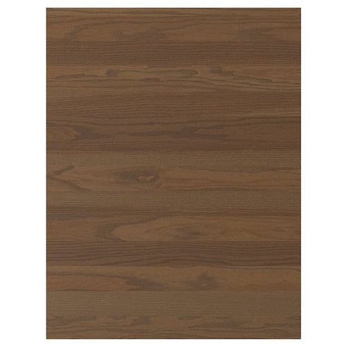STENSTA - STENSTA Cover panel, dark brown ash veneer, 62x80 cm