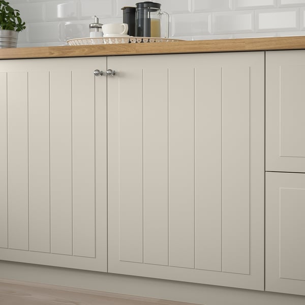 STENSUND - Door, beige, 60x100 cm
