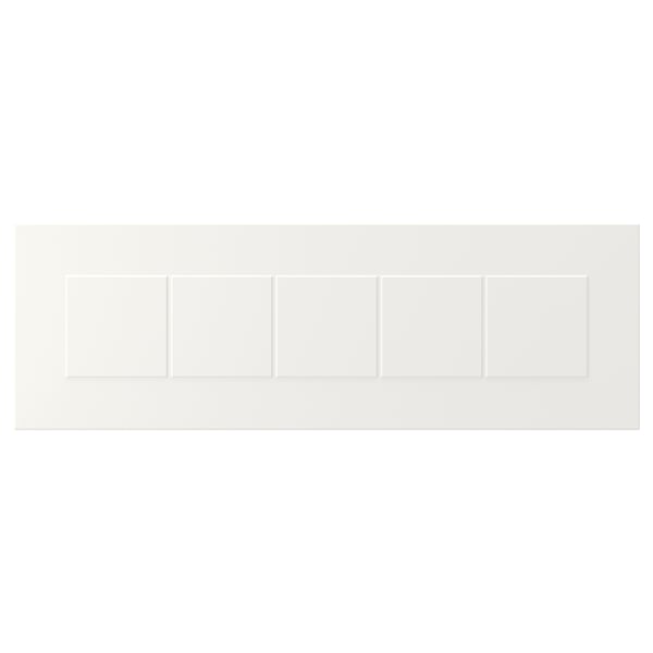 STENSUND - STENSUND Drawer front, white, 60x20 cm