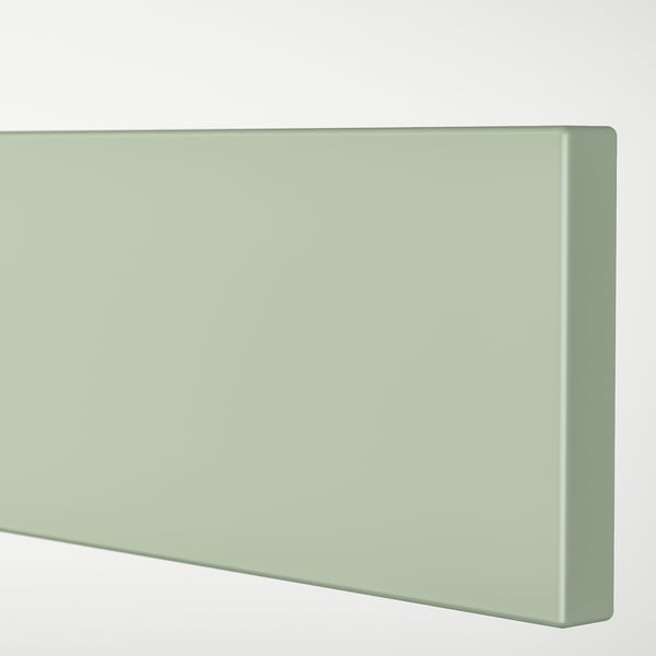 STENSUND drawer front, light green, 80x10 cm, 2 pack