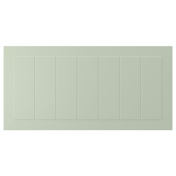 STENSUND drawer front, light green, 80x40 cm