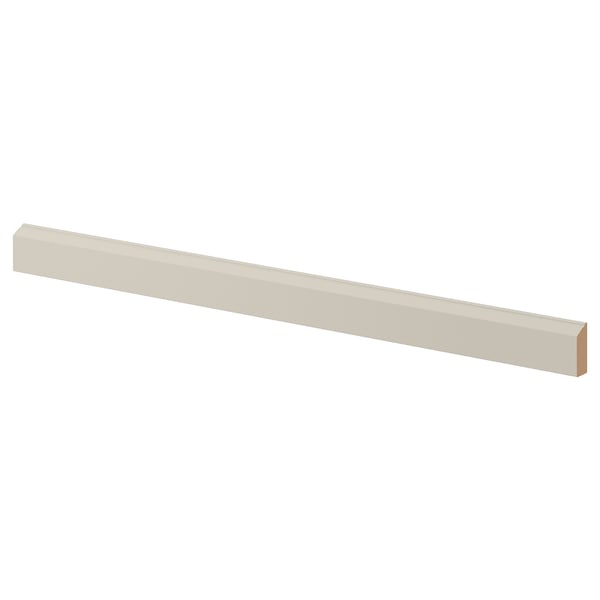 STENSUND - STENSUND Contoured deco strip/moulding, beige, 221x3 cm
