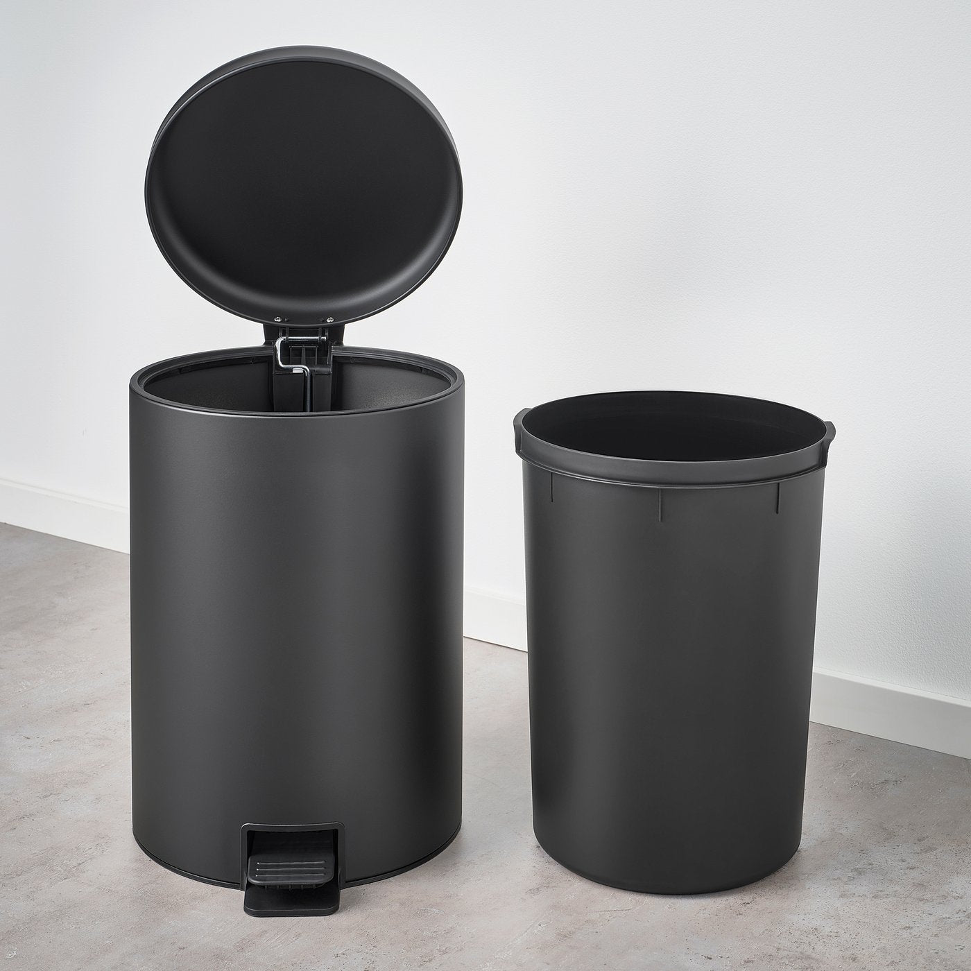 STENTRAPPA pedal bin, anthracite, 18 l