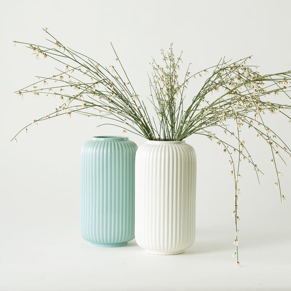 STILREN - STILREN Vase, white, 22 cm