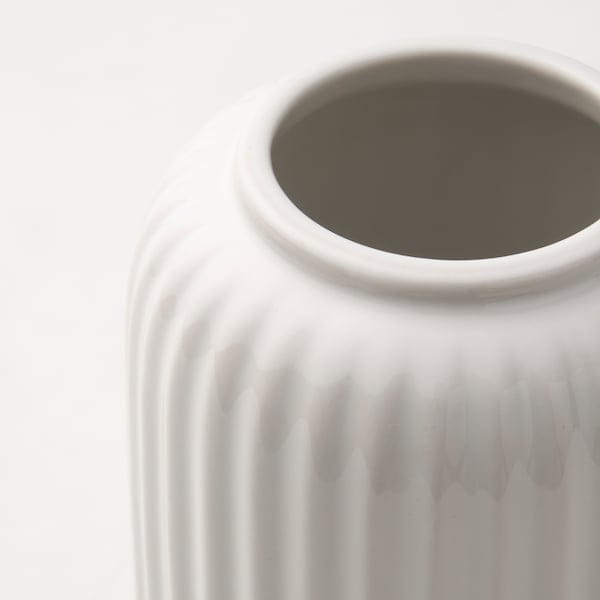 Ikea STILREN - Vase, white, 12 cm