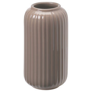 STILREN vase, dark grey-beige, 12 cm