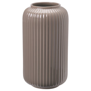 STILREN vase, dark grey-beige, 12 cm