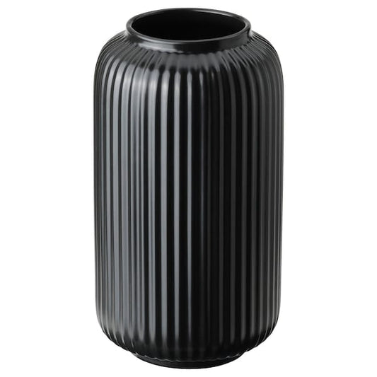 Ikea STILREN - Vase, black, 22 cm