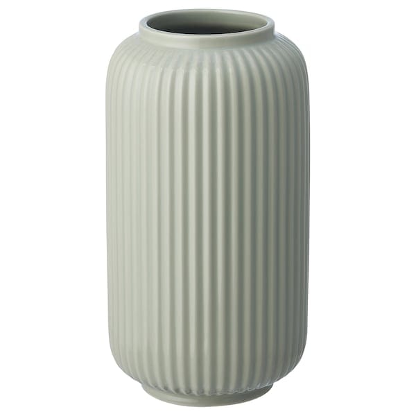 STILREN - Vase, light turquoise, 22 cm