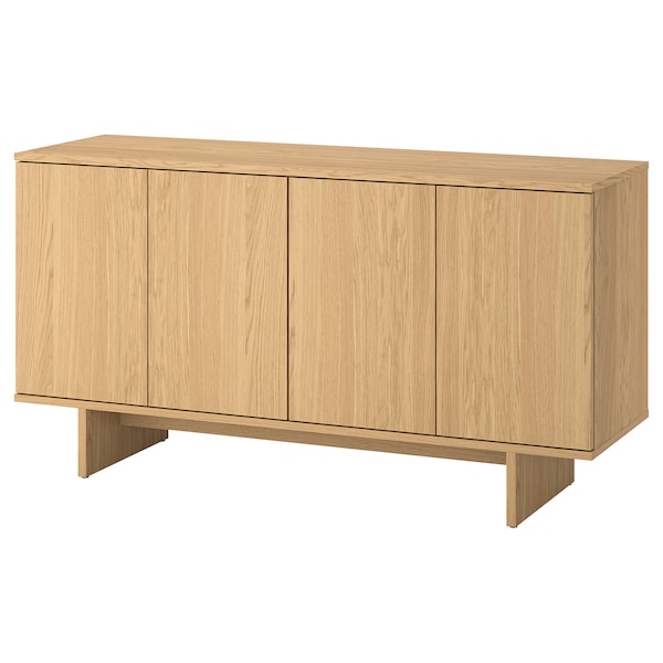 STOCKHOLM 2025 - Sideboard, oak veneer, 161x42x83 cm