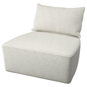 STOCKHOLM 2025 cushion, Djurmo grey/white, 67x77 cm