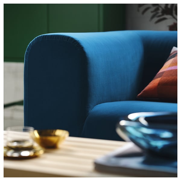 STOCKHOLM 2025 2-seat sofa, Alhamn dark turquoise, 178x70x99 cm