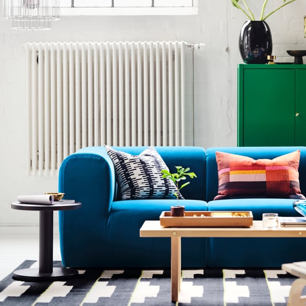 STOCKHOLM 2025 - 2-seater sofa, Alhamn dark turquoise