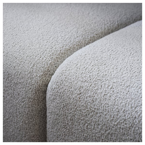 STOCKHOLM 2025 2-seat sofa, Djurmo grey/white, 178x70x99 cm