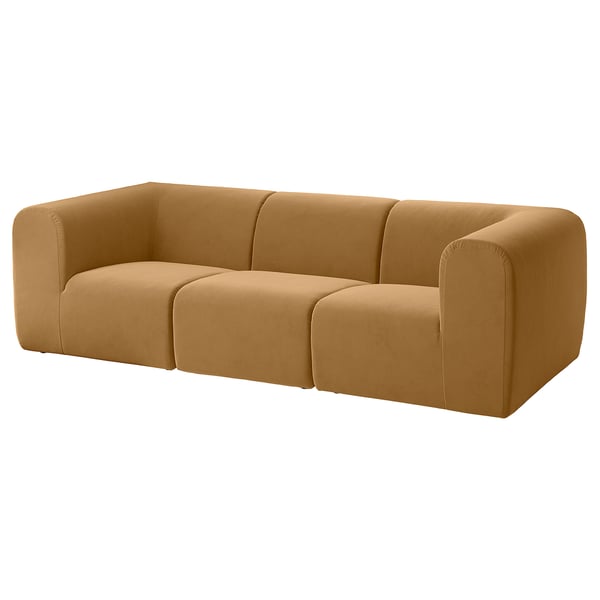 STOCKHOLM 2025 3-seat sofa, Alhamn beige, 243x70x99 cm