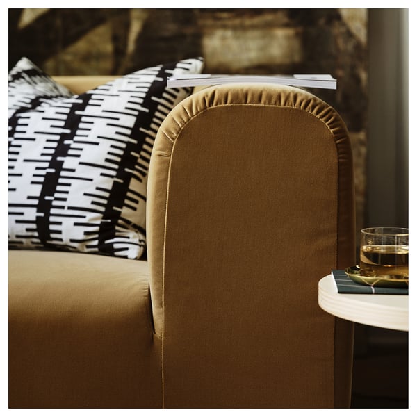 STOCKHOLM 2025 3-seat sofa, Alhamn beige, 243x70x99 cm