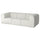 STOCKHOLM 2025 - 3-seater sofa, Djurmo gray/white