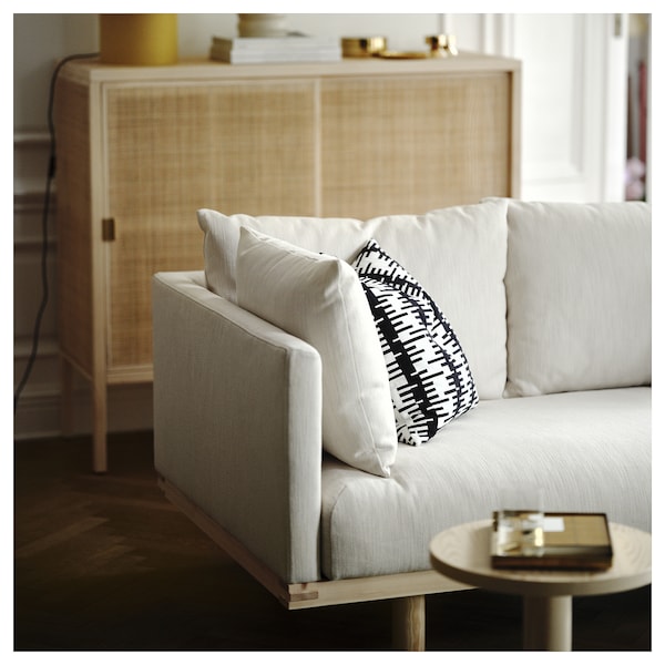 STOCKHOLM 2025 3-seat sofa, Sundhamn beige, 233x84x103 cm