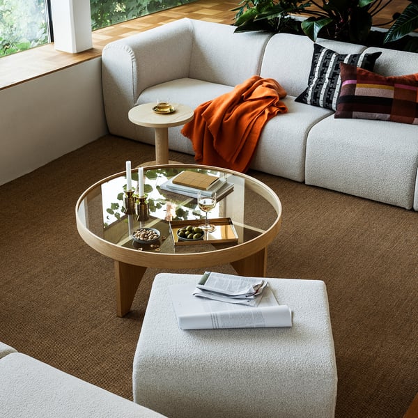 STOCKHOLM 2025 - 4-seater sofa, Djurmo gray/white