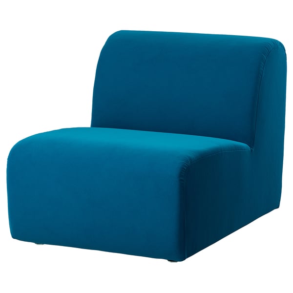 STOCKHOLM 2025 1-seat section, Alhamn dark turquoise, 69 cm