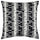 STOCKHOLM 2025 cushion cover, off-white/black, 50x50 cm