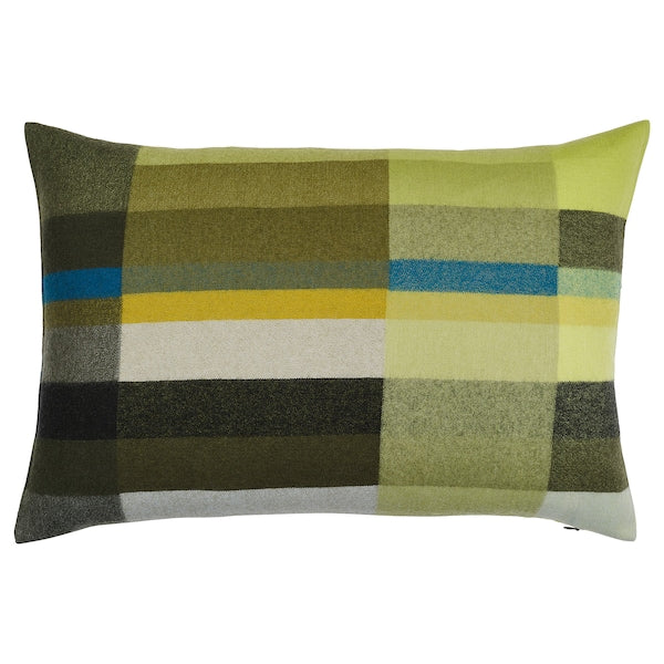 STOCKHOLM 2025 - Cushion cover, dark green/blue-green, 40x58 cm
