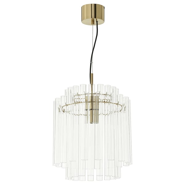 STOCKHOLM 2025 - STOCKHOLM 2025 Pendant lamp, glass/brass-plated, 38 cm